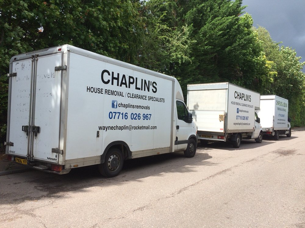 CHAPLINS REMOVALS Updated October 2024 37B Old Road, Tiverton