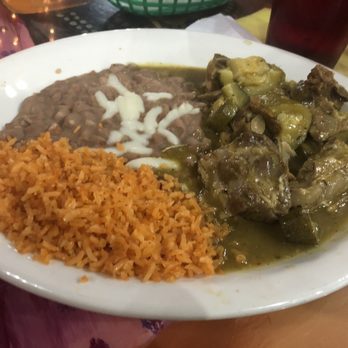 Del Carmen - Ribs in green sauce was also delicious - Mexican Near Me - Dade City, Florida