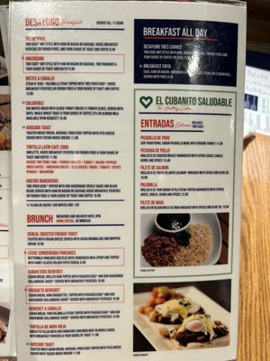 Menu photo 8 Latin Cafe 2000 Miami, FL