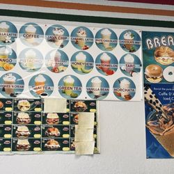 Miss Donuts and Boba - Menu as of July 2025.