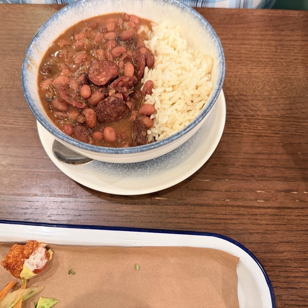 Half Shells - Red beans and rice - Fish & Chips Near Me - Katy, Texas Half Shells - Red beans and rice - Fish & Chips Near Me - Katy, Texas