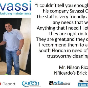 Savassi Cleaning - Our company has been featured in many media channels - Home Cleaning Near Me - Boca Raton, Florida Savassi Cleaning - Our company has been featured in many media channels - Home Cleaning Near Me - Boca Raton, Florida