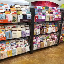 Kingsland Health Mart - There's a substantial selection of greeting cards.