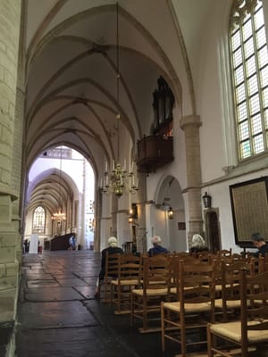 The St. Bavo Church in Haarlem by null