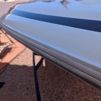 Fiberglassit - Close up of repairs - Boat Repair Near Me - Las Vegas, Nevada Fiberglassit - Close up of repairs - Boat Repair Near Me - Las Vegas, Nevada