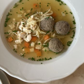 Café Savoy - Chicken soup with liver dumplings and noodles - Cafes Near Me - Prague, Puerto Rico