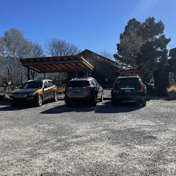 Farmhouse Cafe and Bakery - Parking Lot - Cafes Near Me - Taos, New Mexico
