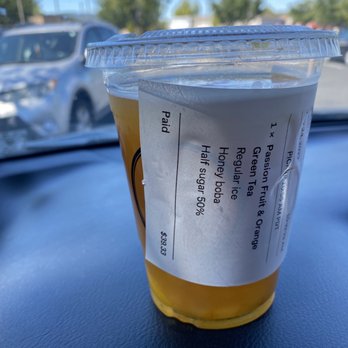 Egghead Sando Cafe - Inaccurate drink order -- I didn't ask for crystal boba. I wanted honey. - Sandwiches Near Me - San Jose, California