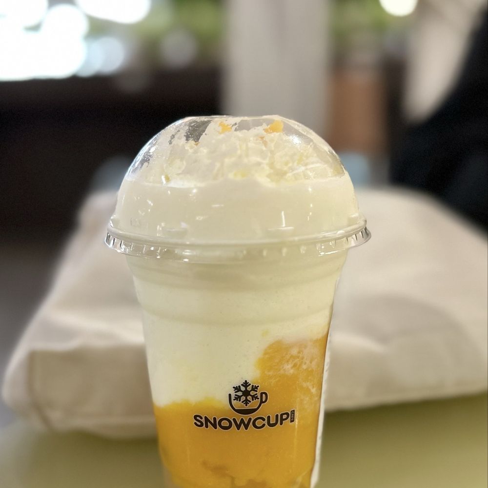 Snowcup Cafe - Mango Yogurt - Desserts Near Me - Seattle, Washington Snowcup Cafe - Mango Yogurt - Desserts Near Me - Seattle, Washington