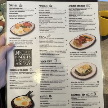 Egg House Cafe - Menu - Breakfast & Brunch Near Me - Denton, Texas