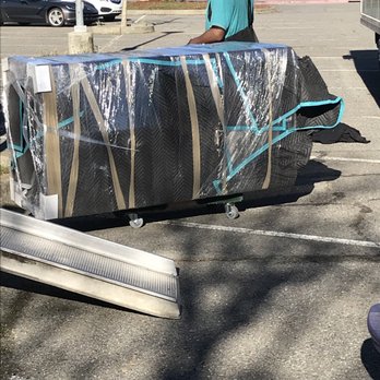 Clutter - Refrigerator laying on its side! - Movers Near Me Clutter - Refrigerator laying on its side! - Movers Near Me