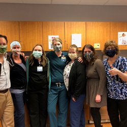 Johnson County Healthcare Center - Doctor and nurses