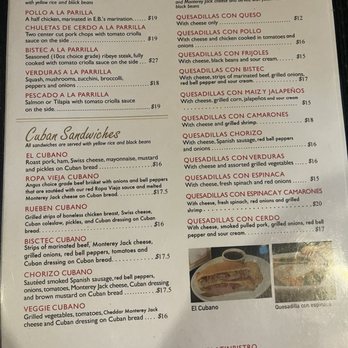 E B Latin Bistro - Menu - Cuban Near Me - Plano, Texas E B Latin Bistro - Menu - Cuban Near Me - Plano, Texas