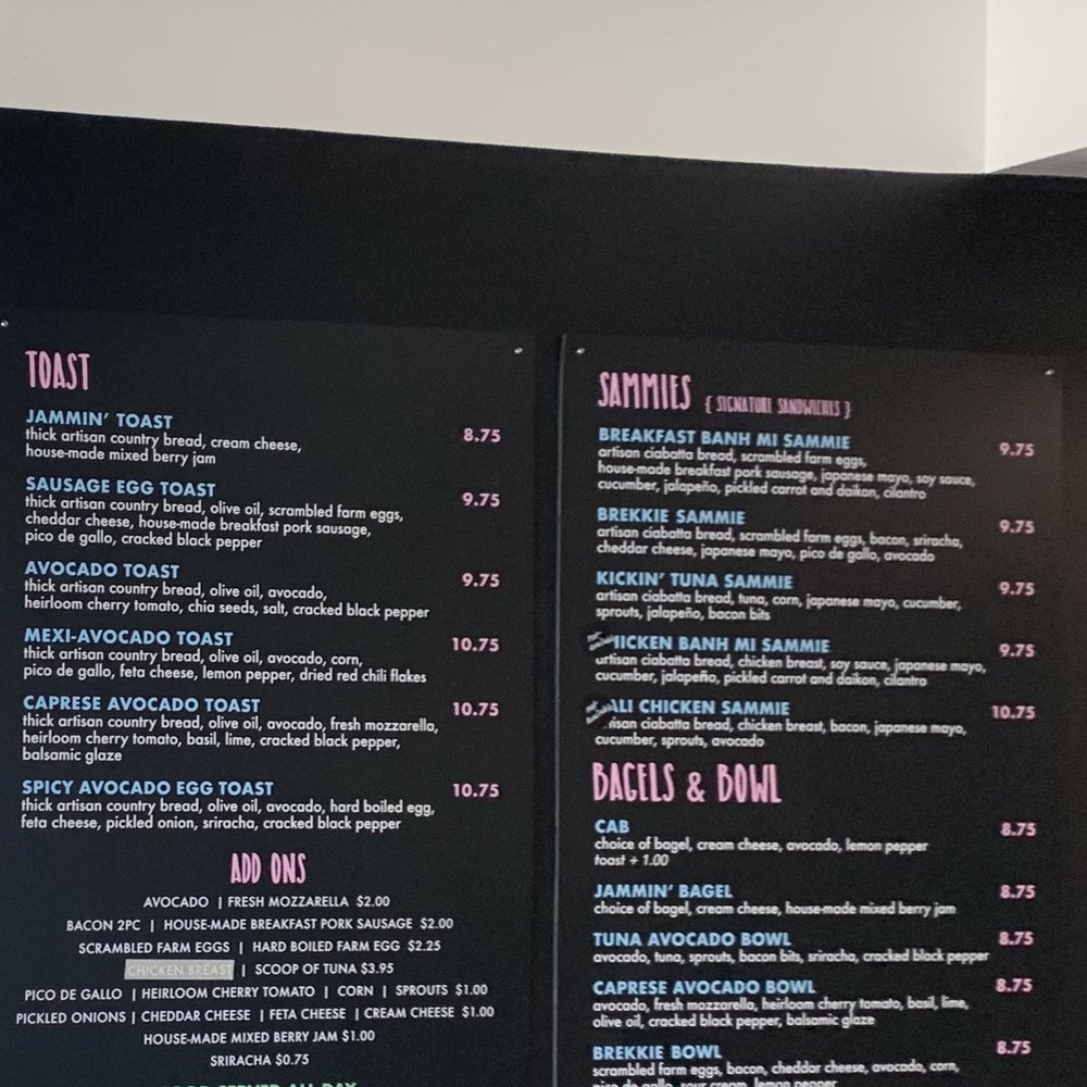 Blk Dot Coffee - Laguna Beach food menu - Coffee & Tea Near Me - Laguna Beach, California Blk Dot Coffee - Laguna Beach food menu - Coffee & Tea Near Me - Laguna Beach, California