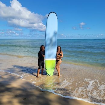 808 Surf School - 57-yr old woman rides a wave on her 1st try, fulfilling a life-long desire! - Surfing Near Me - Haleiwa, Hawaii 808 Surf School - 57-yr old woman rides a wave on her 1st try, fulfilling a life-long desire! - Surfing Near Me - Haleiwa, Hawaii