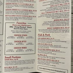Sweden Cream - Menu
