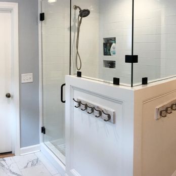 Hazelwood Construction Company - a walk in shower - Interior Design Near Me - Columbia, South Carolina Hazelwood Construction Company - a walk in shower - Interior Design Near Me - Columbia, South Carolina