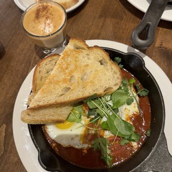 Prep and Pastry - Gilbert - Cinnamon maple cortadao and Harissa Shakshuka - New American Near Me - Gilbert, Arizona Prep and Pastry - Gilbert - Cinnamon maple cortadao and Harissa Shakshuka - New American Near Me - Gilbert, Arizona