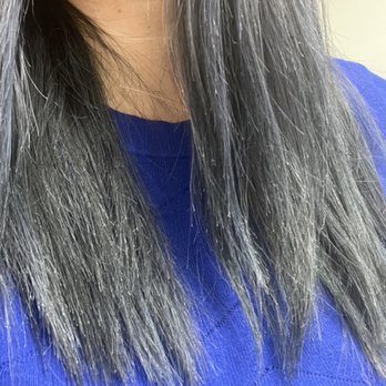 Xcellent Hair Square - All the split ends, looks like white bugs in my hair. Color is suppose to be purple ash. - Hair Salons Near Me - Flushing, New York Xcellent Hair Square - All the split ends, looks like white bugs in my hair. Color is suppose to be purple ash. - Hair Salons Near Me - Flushing, New York