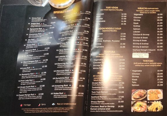 Menu photo 3 Ocean Sushi Port Orange, FL