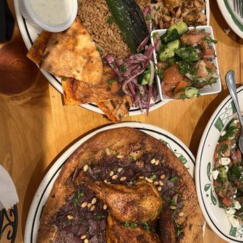 The Olive Bistro - a table full of food - Middle Eastern Near Me - Little Falls Township, New Jersey