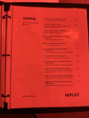 Menu photo 2 Noflex New York, NY Menu photo 2 Noflex New York, NY