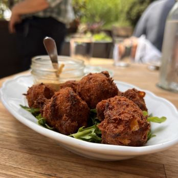 Ida Claire - Crawfish Corn Beignets - Southern Near Me - Addison, Texas