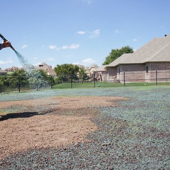 Mighty Green Hydromulch - a man watering a field - Landscaping Near Me - Fort Worth, Texas Mighty Green Hydromulch - a man watering a field - Landscaping Near Me - Fort Worth, Texas