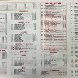Panda Wok Menu 2026 - Full