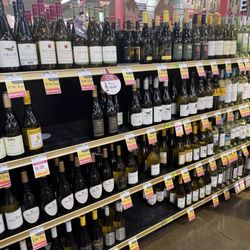 Raley's - Some of the white wine selection