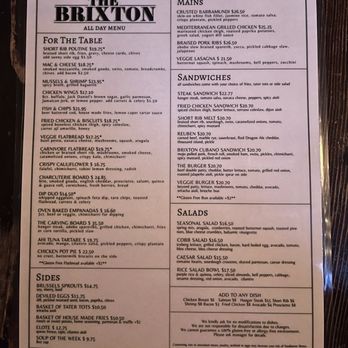 The Brixton - Menu - Gastropubs Near Me - Santa Monica, California The Brixton - Menu - Gastropubs Near Me - Santa Monica, California