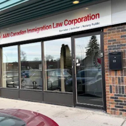 A&M Canadian Immigration Law - Outside Office View Of A&M Canadian Immigration Law Corporation