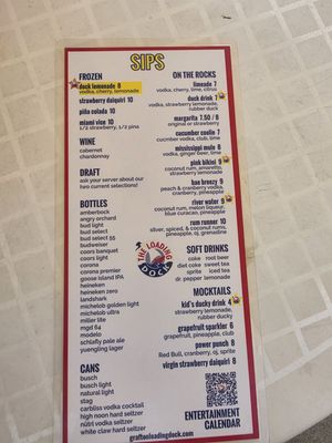 Menu photo 5 The Loading Dock Bar & Grill Grafton, IL