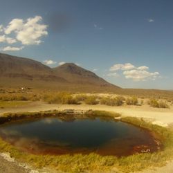 Mickey Hot Springs - The springs were too hot to go in.