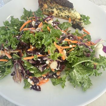 Nova Fresh Kitchen - A split kale salad and a split quiche - Breakfast & Brunch Near Me - Boca Raton, Florida Nova Fresh Kitchen - A split kale salad and a split quiche - Breakfast & Brunch Near Me - Boca Raton, Florida