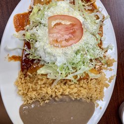 Enchiladas. HUGE