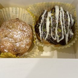 original cream puff and Dubai Chocolate