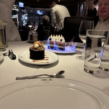 Gibsons Italia - Flaming Tiramisu! - Steakhouses Near Me - Chicago, Illinois Gibsons Italia - Flaming Tiramisu! - Steakhouses Near Me - Chicago, Illinois
