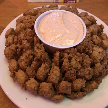 Texas Roadhouse - Cactus Blossom! A great way to change up the regular onion ring aesthetics! - Steakhouses Near Me - Teterboro, New Jersey Texas Roadhouse - Cactus Blossom! A great way to change up the regular onion ring aesthetics! - Steakhouses Near Me - Teterboro, New Jersey
