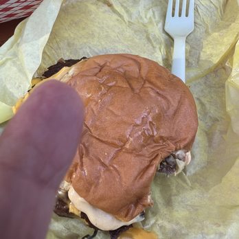 Lovely's - burger but not giving the finger - Burgers Near Me - Oakland, California