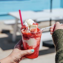 The Meltdown Snoballs - STRAWBERRY CHEESECAKE CUSTOM