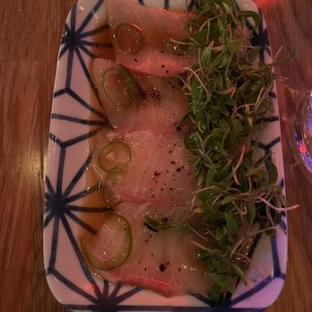 Yonsei Handrolls - hamachi carpaccio - Japanese Near Me - Oakland, California Yonsei Handrolls - hamachi carpaccio - Japanese Near Me - Oakland, California