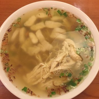Saigon Cafe - Cumberland - Egg noodles with soup combined with chicken and fish - Vietnamese Near Me - Smyrna, Georgia