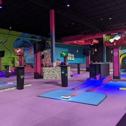 Mini mini golf. Seemed pretty empty most of the time I was there, but it looked cool.