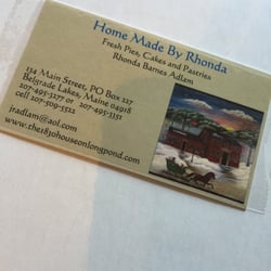 Home Made By Rhonda - Call to order pies ahead of time