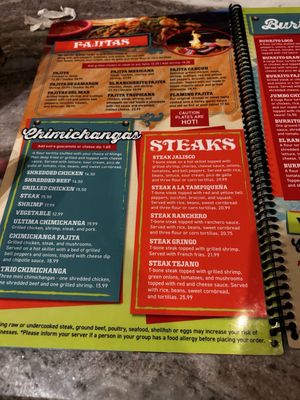 Menu photo 7 El Rancherito Mexican Restaurant Mount Vernon, IL