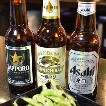 Sushi Nomi - Cervezas japonesas y un entrante edamame salteado con jengibre - Japanese Near Me - Barcelona, B Sushi Nomi - Cervezas japonesas y un entrante edamame salteado con jengibre - Japanese Near Me - Barcelona, B