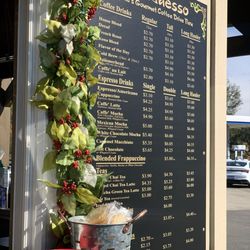 Caffe' Adesso - Menu