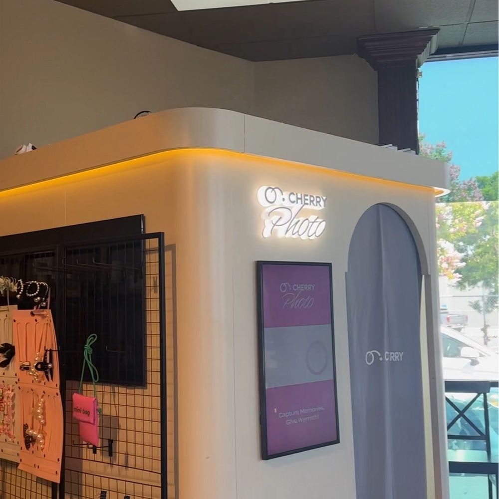 June 2025: Photo Booth located inside!