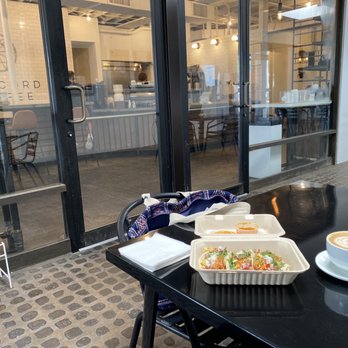 Concord Coffee - Outside seating with WIFI- food from Good Thyme Next door - Coffee & Tea Near Me - Lakeland, Florida